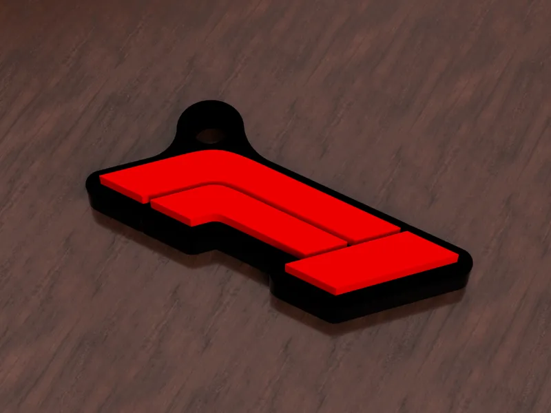 llavero de la f1