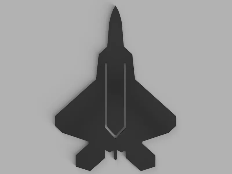 F-22 Raptor Paperclip