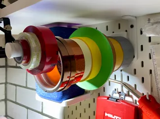 Skadis tape holder