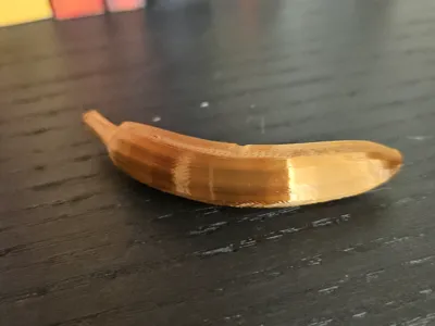 Simple decorative banana