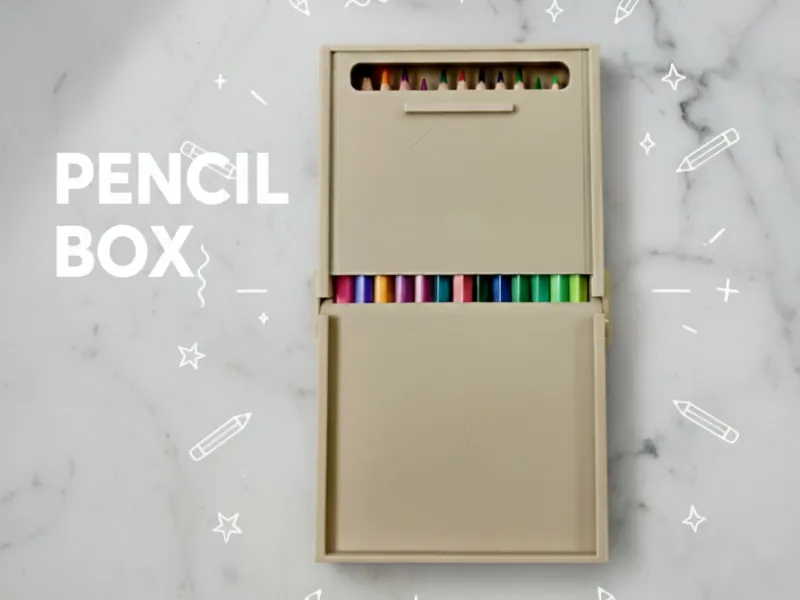 Pencil Box & Stand