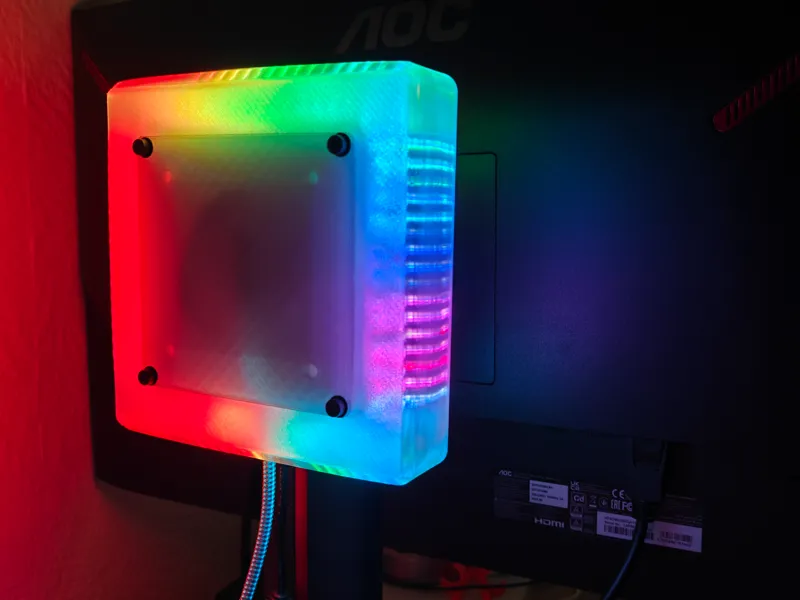 backlight amblight VESA 75 100 for generic display