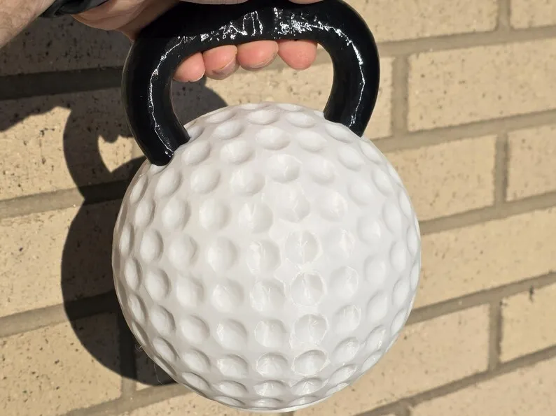 Golf Kettlebell - Golf Ball with Handle