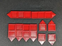 Plateaux marqueurs de blessures pour figurines — photo 3