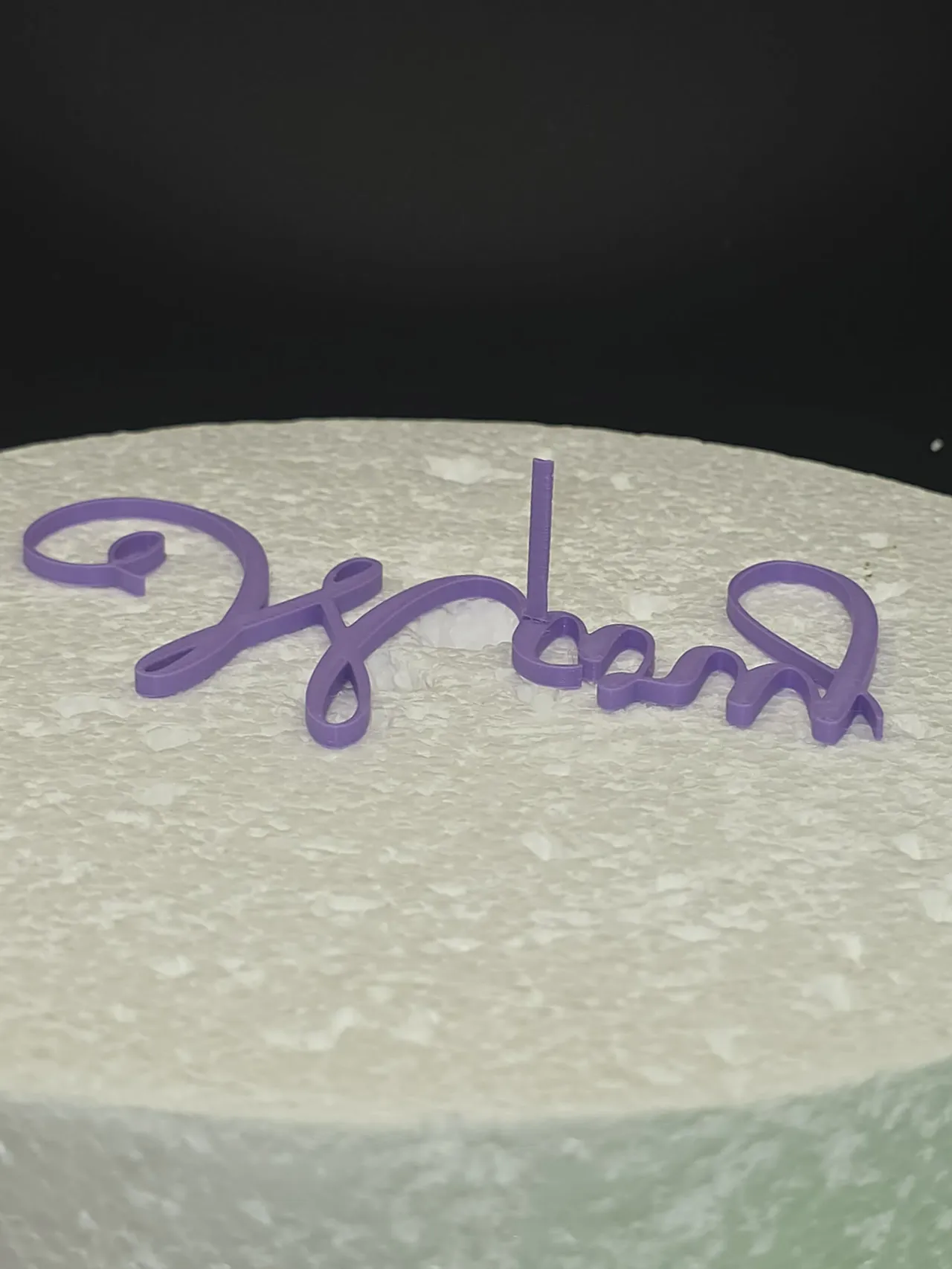 Custom Name Mary Floating topper view 4
