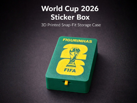 Stickers Box World Cup 2026
