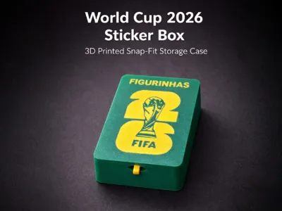 Stickers Box World Cup 2026