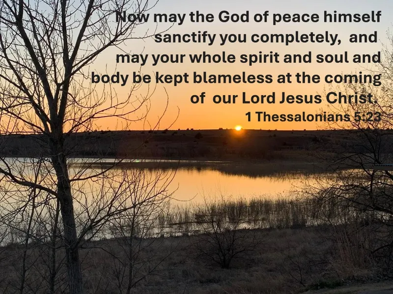 Bible Verse 1 Thessalonians 5:23