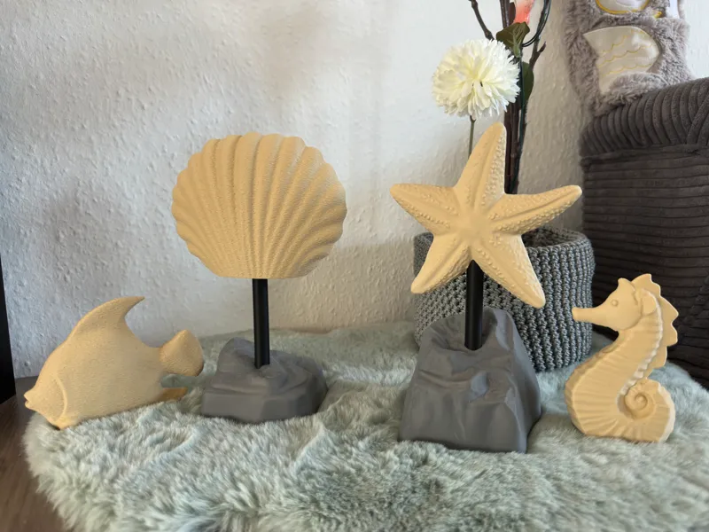 maritime Deko Aufsteller 4er Set
