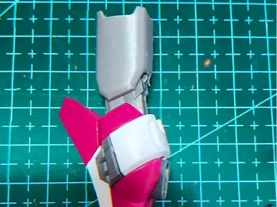 [Gundam Modification Part] KO Infinite Justice, 3mm Thigh Extension Part