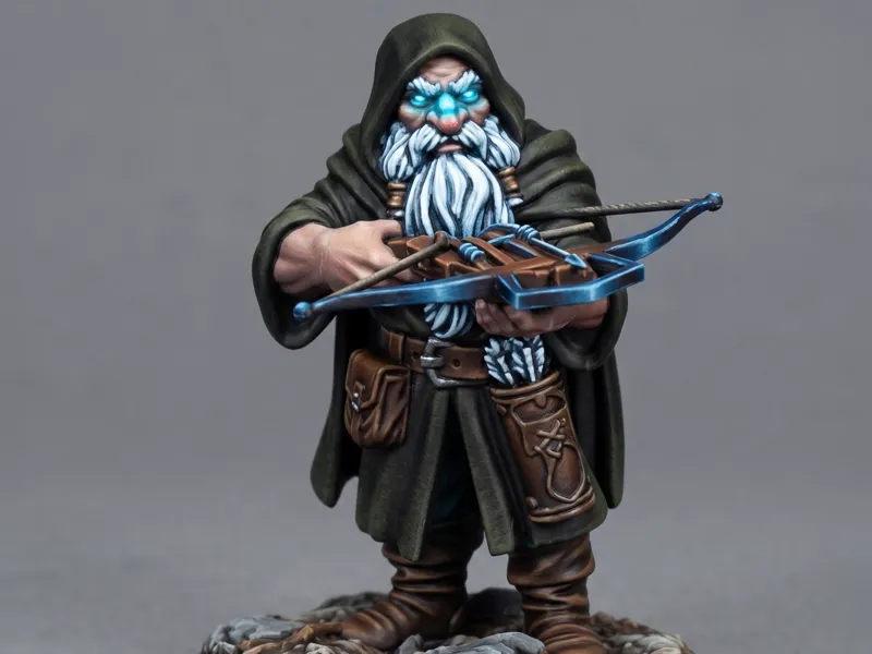 Dvergr rogue - Mistlands - Valheim 3D Print Mini