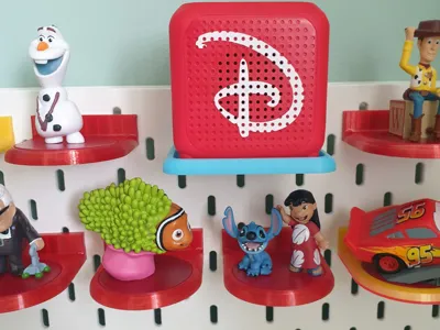 Disney Audiobooks/Audio Stories - IKEA Skadis holder