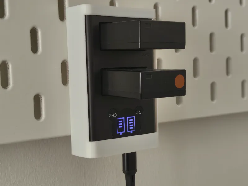 SKADIS NP-W126S KingMa DualUSBCharger
