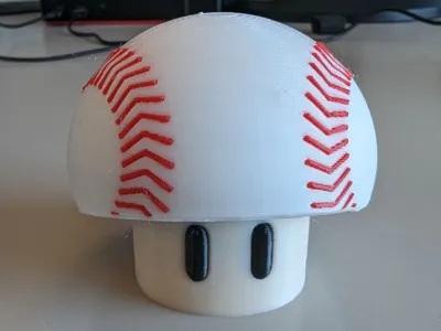 Mario Mushroom Baseball