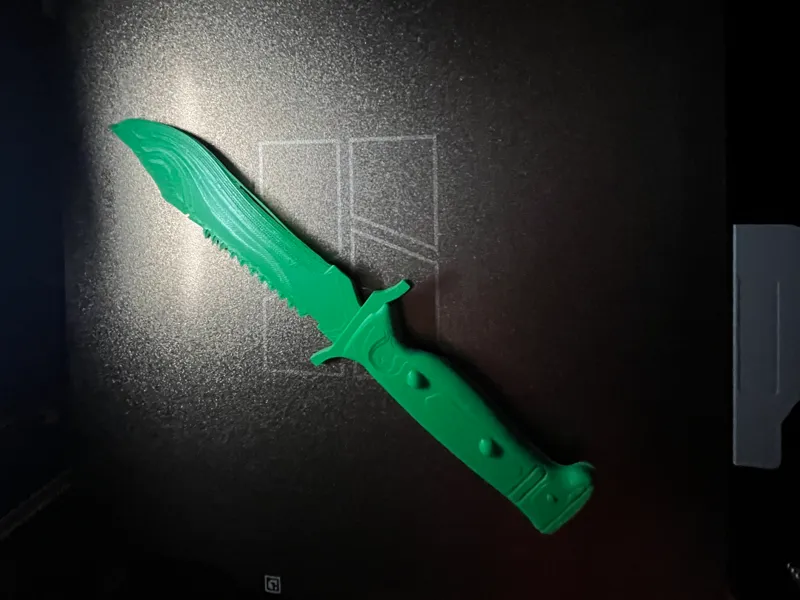 Bowie Knife 3D Realistic from CS2/CS:GO
