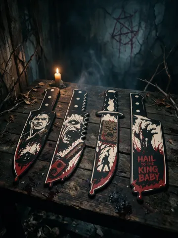 Modelo para impresión 3D: Evil Dead Decorative Knife Set — vista de referencia 2