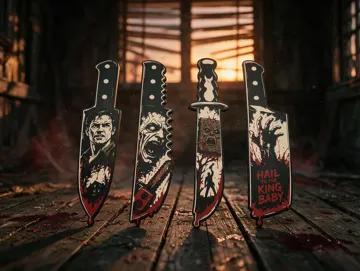 Modelo para impresión 3D: Evil Dead Decorative Knife Set — vista de referencia 4