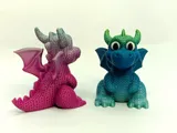 Фигурка Knitted Dragon