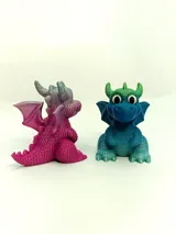 Фигурка Knitted Dragon