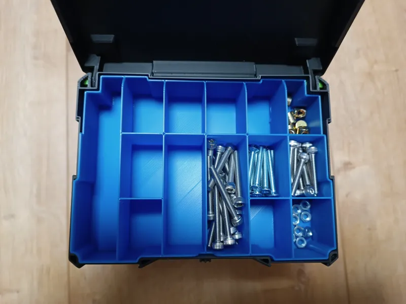 14x screw register inlay for Systainer T-Loc Mini