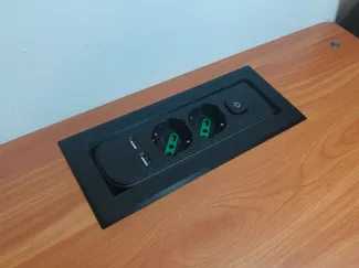 Recessed Power Strip Holder [Parametric] 