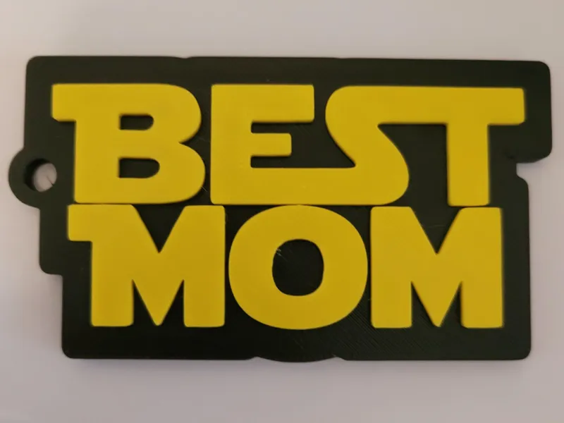 Star Wars style Best Mom Keyring