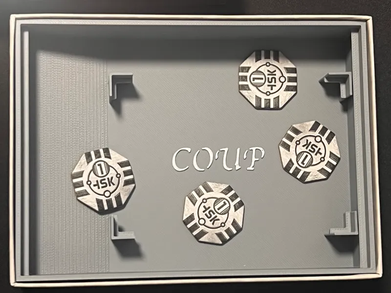 Coup - board game insert