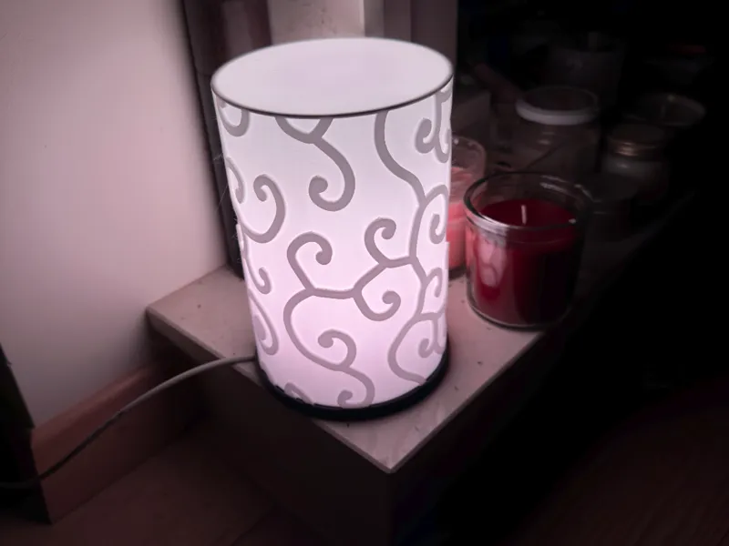 Glowing decoration
