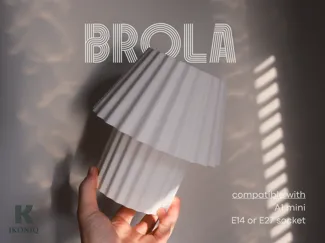 BROLA - Minimalist Table and Nightstand Lamp