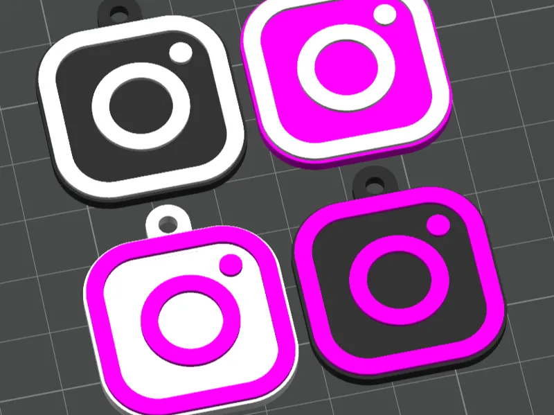 NFC Insta Keychain