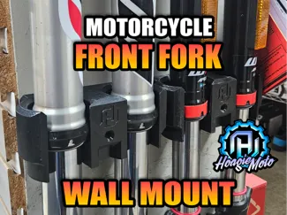 Motorcycle Front Fork Suspension Holder for Wall
