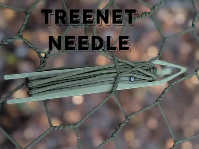 Treenet weaving needle / Webnadel / Baumnetz