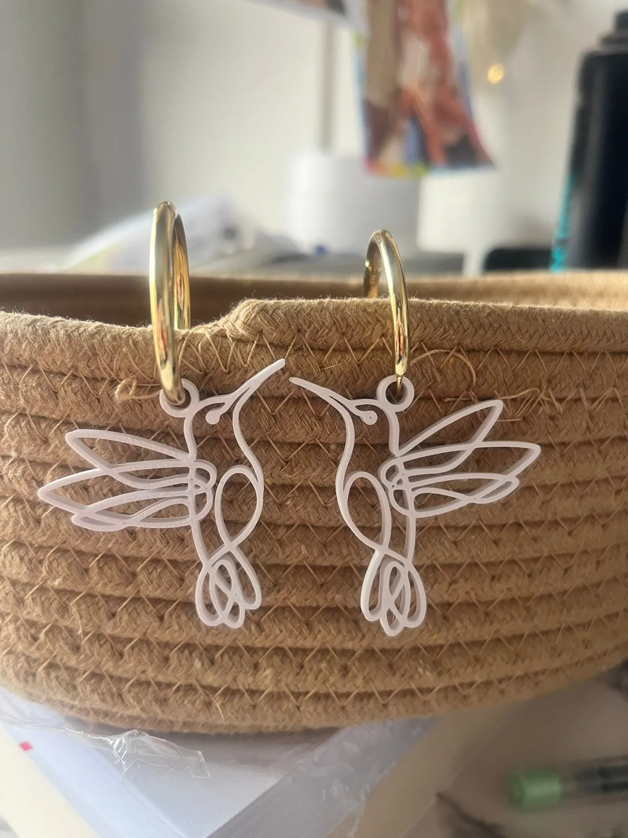 Pendientes colibrí view 4
