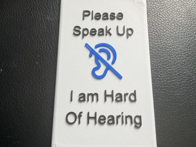 Hearing Loss Badge