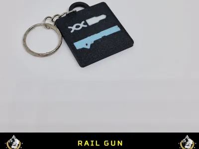 Helldivers 2 Support weapon keychain pack