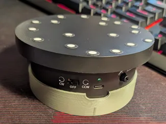 Revopoint Turntable T-125 angled base