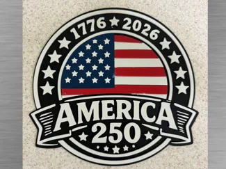 Patriotic Plaque-America 250 -1776 to 2026