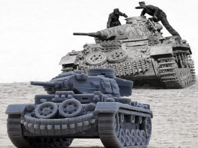 Panzer III Ausf.F - 三号坦克F型 - 1/72 Scale