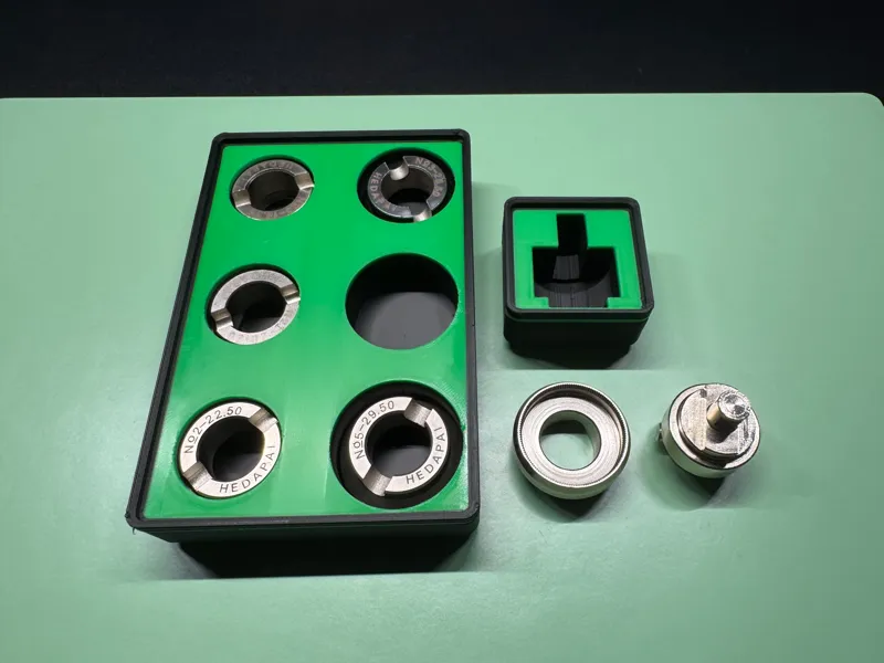 Case Back Rolex Style Die Set Holder Gridfinity