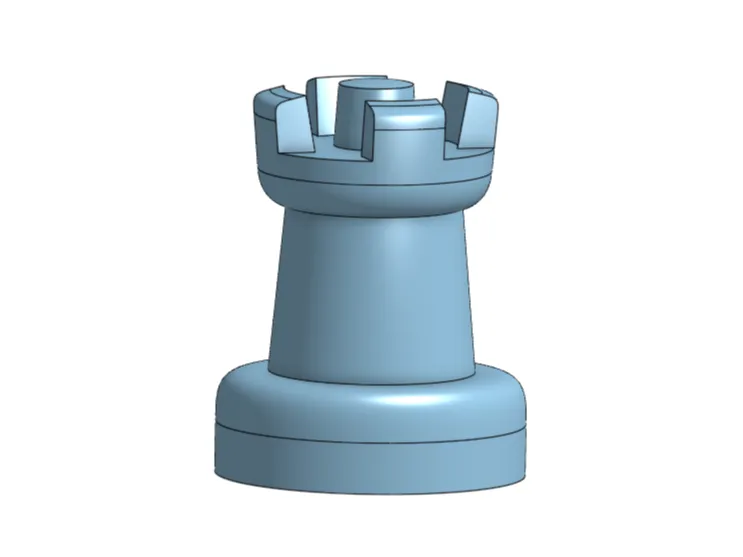 Tower - Chess.com inspired chess piece