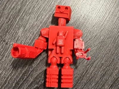 Posable Robot: Tink-Unit-07