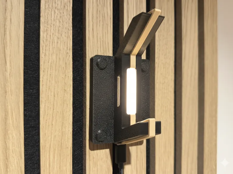 Leuchtender Kleiderhaken - Smart Home - Modern