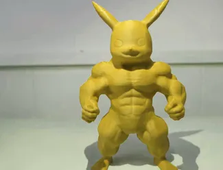 Pokemon-Pikachu(muscle)