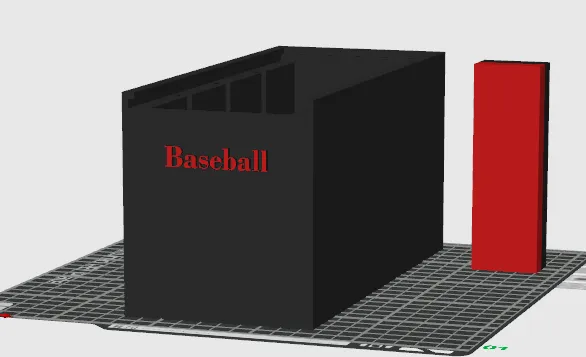 Baseball Card Box