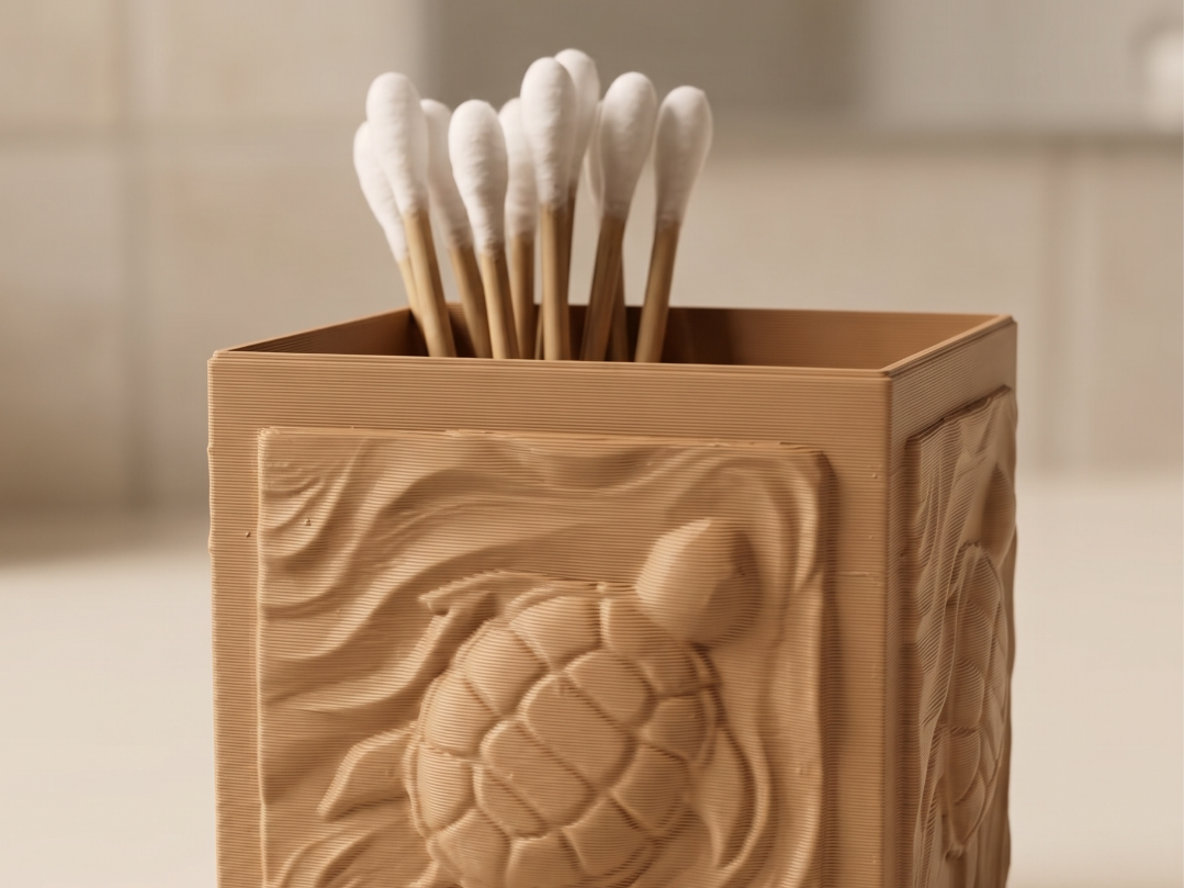 Sea Turtle Relief Container