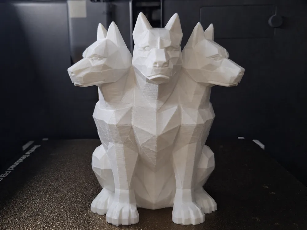 Low Polly Cerberus - Free 3D Print Model - MakerWorld