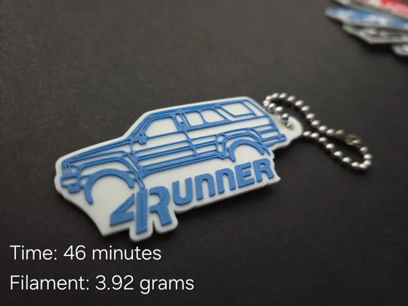 1st Gen 4Runner Keychain