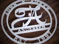 Créez votre propre enseigne circulaire à monogramme — photo 3