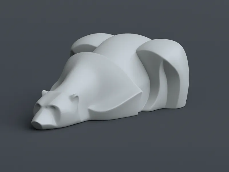 Ursus Glacialis - Desk decoration