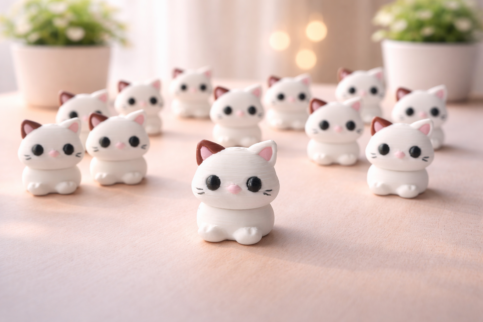 Miniatura 2 do modelo 3D Mini Cat Army